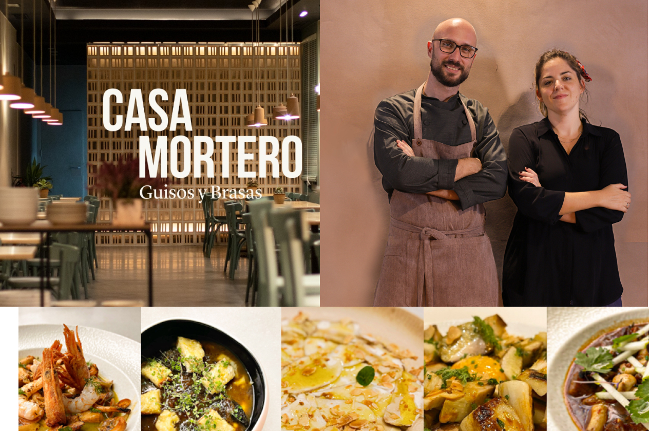 Casa Mortero El bosque llega a la mesa